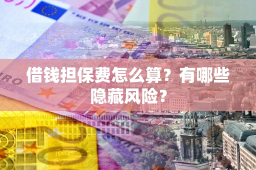 武汉借钱担保费怎么算？有哪些隐藏风险？