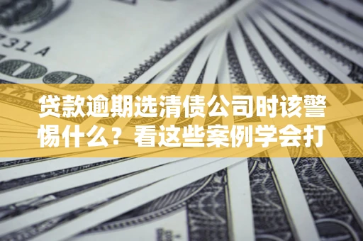 武汉贷款逾期选清债公司时该警惕什么？看这些案例学会打翻身仗