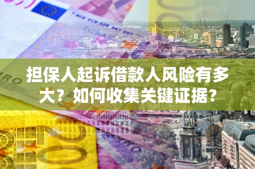 武汉担保人起诉借款人风险有多大？如何收集关键证据？