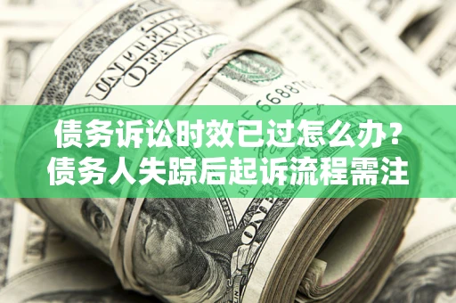 武汉债务诉讼时效已过怎么办？债务人失踪后起诉流程需注意什么？