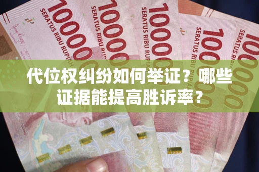 武汉代位权纠纷如何举证？哪些证据能提高胜诉率？