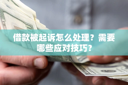 武汉借款被起诉怎么处理？需要哪些应对技巧？