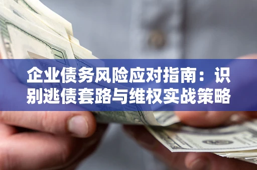 武汉企业债务风险应对指南：识别逃债套路与维权实战策略